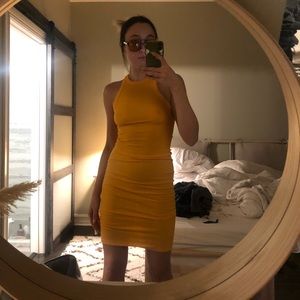 Zara Ribbed Bodycon Dress